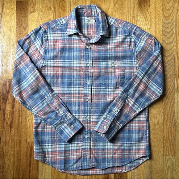 Faherty Medium Stretch Seaview Flannel Shirt in Autumn Plaid - Picture 1 of 7